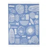Blankets + Throws>Donna Wilson Forager Throw - Blue & White