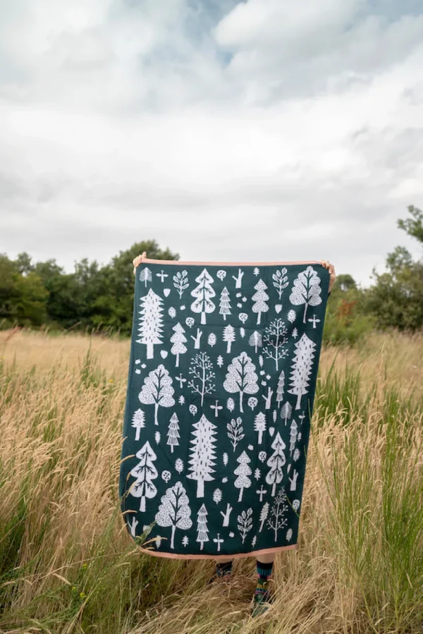 Bath Towels + Sheets>Donna Wilson Forest Sheet Towel