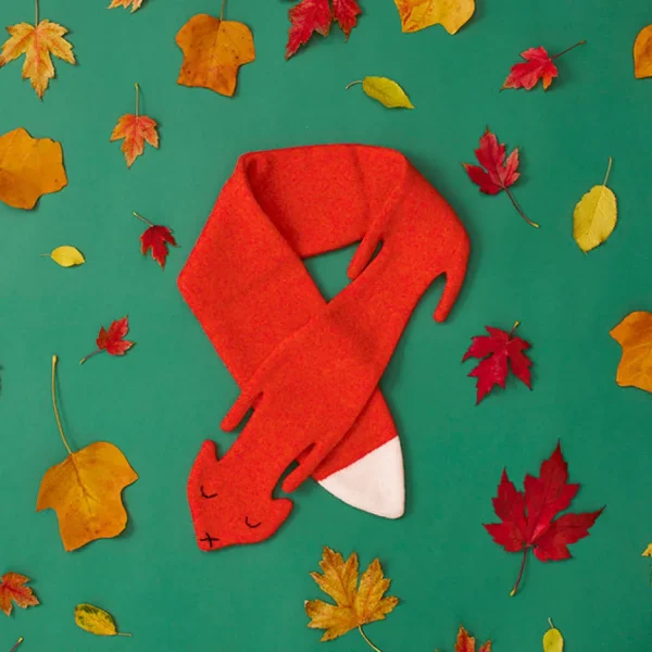 Scarves>Donna Wilson Fox Scarf