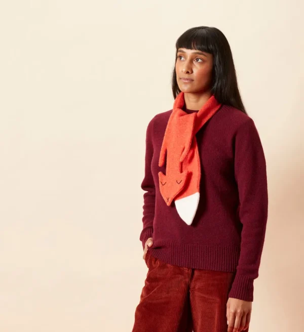 Scarves>Donna Wilson Fox Scarf