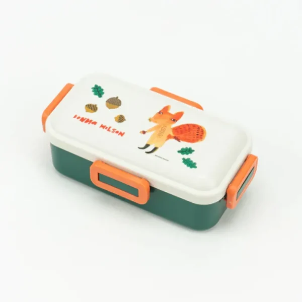 Lunch + Bento Boxes>Donna Wilson Fox Single -Tier Bento Box