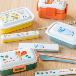Lunch + Bento Boxes>Donna Wilson Fruit Bear Bamboo Chopsticks