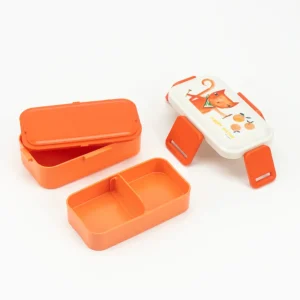 Lunch + Bento Boxes>Donna Wilson Fruit Cat Two-Tier Bento Box