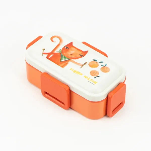 Lunch + Bento Boxes>Donna Wilson Fruit Cat Two-Tier Bento Box