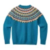 Lambswool Jumpers>Donna Wilson Glitch Yoke Jumper - Pennan Bay