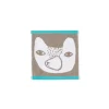 Face Cloths>Donna Wilson Grey Bear Face Cloth