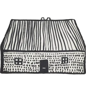 Blankets + Throws>Donna Wilson House Shaped Cotton Throw
