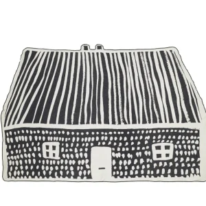 Blankets + Throws>Donna Wilson House Shaped Cotton Throw