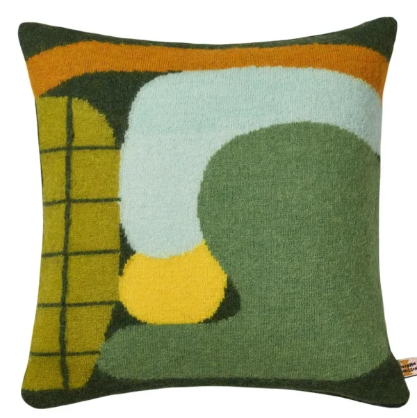 Square Cushions>Donna Wilson Huddle Square Cushion - Green