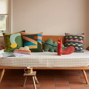 Square Cushions>Donna Wilson Huddle Square Cushion - Green