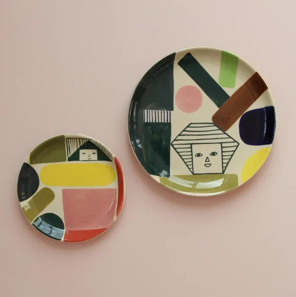 Plates + Bowls>Donna Wilson Kaleido Dinner Plate