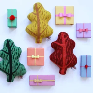 Shaped Cushions | Shaped Cushions>Donna Wilson Leaf Mini Shaped Cushion - Mustard
