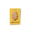 Pin Badges>Donna Wilson Leaf Pin Badge