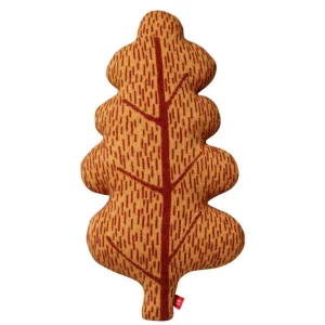 Shaped Cushions | Shaped Cushions>Donna Wilson Leaf Shaped Cushion - Brown