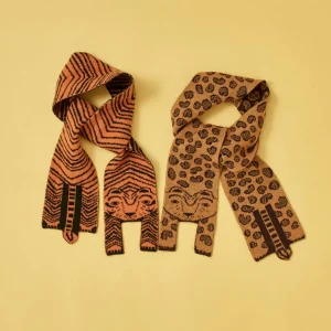 Scarves>Donna Wilson Leopard Scarf