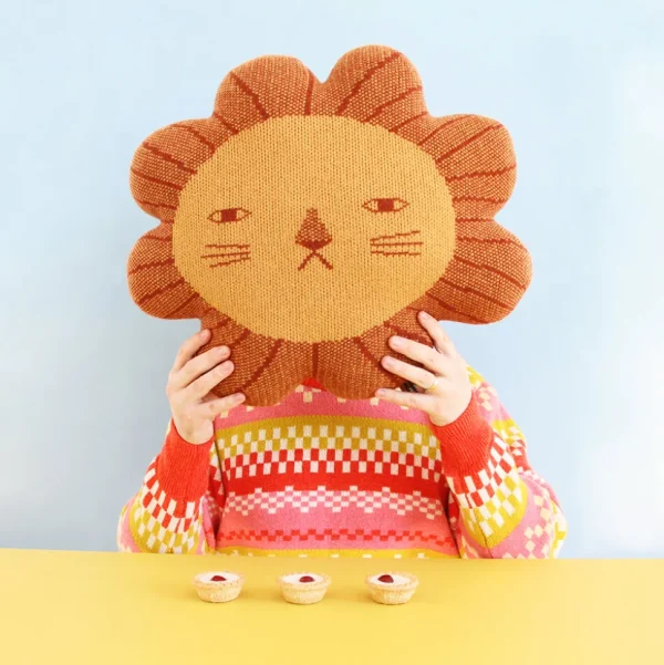 Shaped Cushions | Shaped Cushions>Donna Wilson Lion Shaped Cushion