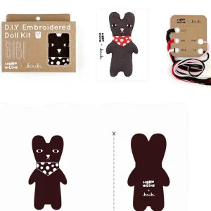 Make Your Own Kits>Donna Wilson Make Your Own Bibi Bear Kit - Kiriki Press