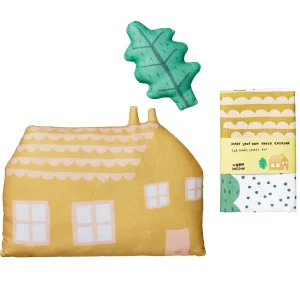 Kitchen Textiles | Make Your Own Kits>Donna Wilson Make Your Own House Tea Towel Craft Kit