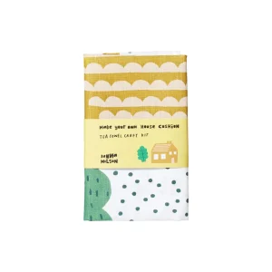 Kitchen Textiles | Make Your Own Kits>Donna Wilson Make Your Own House Tea Towel Craft Kit