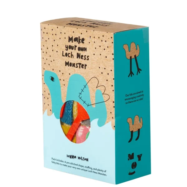 Make Your Own Kits>Donna Wilson Make Your Own Loch Ness Monster Kit