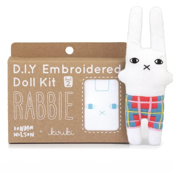 Make Your Own Kits>Donna Wilson Make Your own Rabbie kit - Kiriki Press