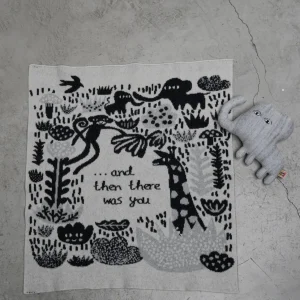 Baby Blankets>Donna Wilson Menagerie Baby Blanket - Ecru