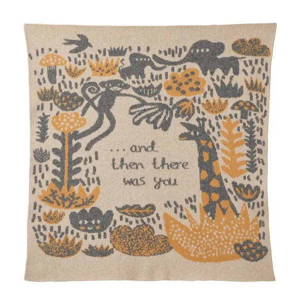 Baby Blankets>Donna Wilson Menagerie Baby Blanket - Oatmeal