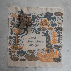 Baby Blankets>Donna Wilson Menagerie Baby Blanket - Oatmeal