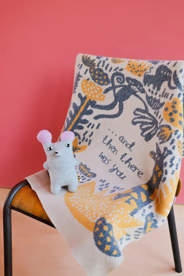 Baby Blankets>Donna Wilson Menagerie Baby Blanket - Oatmeal