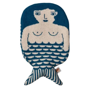 Hot Water Bottles | Hot Water Bottles>Donna Wilson Mermaid Hot Water Bottle - Blue