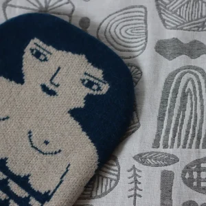 Hot Water Bottles | Hot Water Bottles>Donna Wilson Mermaid Hot Water Bottle - Blue