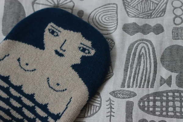 Hot Water Bottles | Hot Water Bottles>Donna Wilson Mermaid Hot Water Bottle - Blue