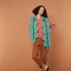 Scarves>Donna Wilson Mighty Oak Scarf - Springtime
