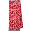 Scarves>Donna Wilson Monoglyph Blanket Scarf - Lipstick