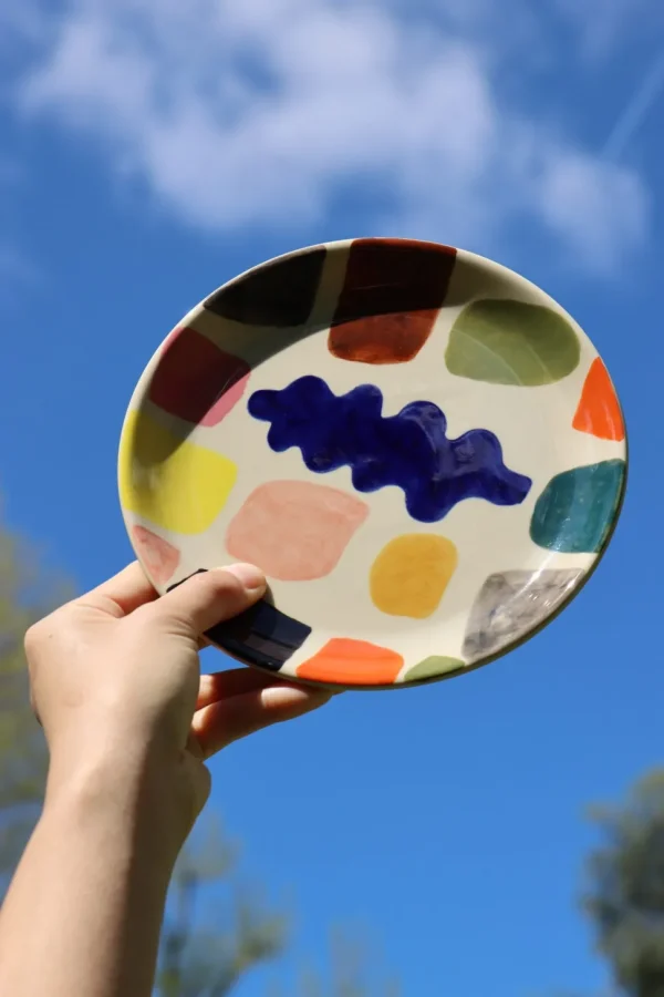 Plates + Bowls>Donna Wilson Mottle Side Plate