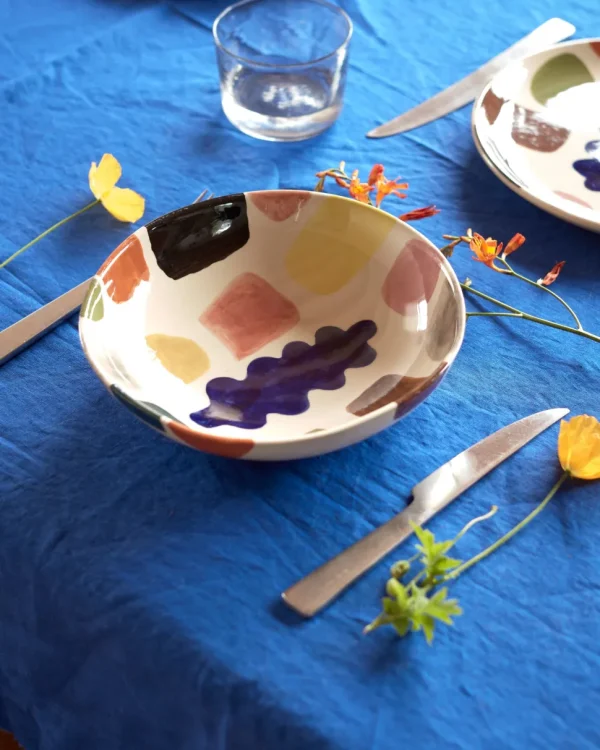 Plates + Bowls | Serveware>Donna Wilson Mottle Small Serving Bowl