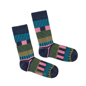 Socks>Donna Wilson Multi Stripe Socks