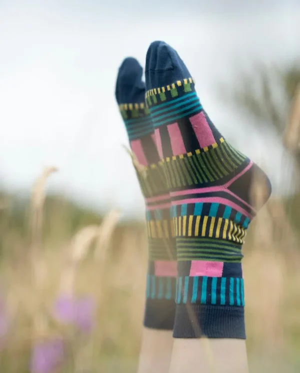 Socks>Donna Wilson Multi Stripe Socks