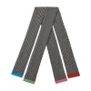 Scarves>Donna Wilson Quartet Scarf - Black & White