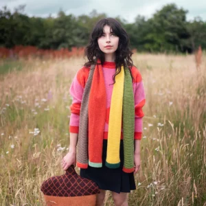 Scarves>Donna Wilson Quartet Scarf - Multi