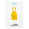 Screen Print Wall Art>Donna Wilson Rainy Day Print