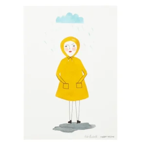 Screen Print Wall Art>Donna Wilson Rainy Day Print