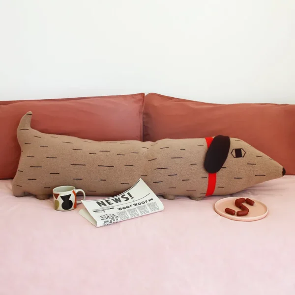 Bolsters | Bolsters>Donna Wilson Sausage Dog Bolster Cushion