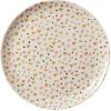 Lunch + Bento Boxes | Plates + Bowls>Donna Wilson Set of 4 Bamboo Spot Pattern Dinner Plate