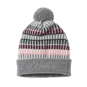 Hats + Arm Warmers>Donna Wilson Shiel Beanie Hat - Tea Rose