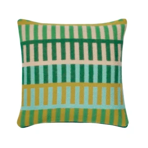 Square Cushions>Donna Wilson Shiel Square Cushion - Green