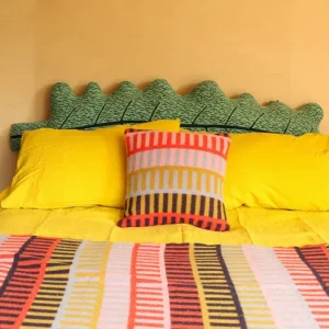 Square Cushions>Donna Wilson Shiel Square Cushion - Red