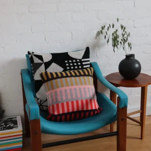 Square Cushions>Donna Wilson Shiel Square Cushion - Red