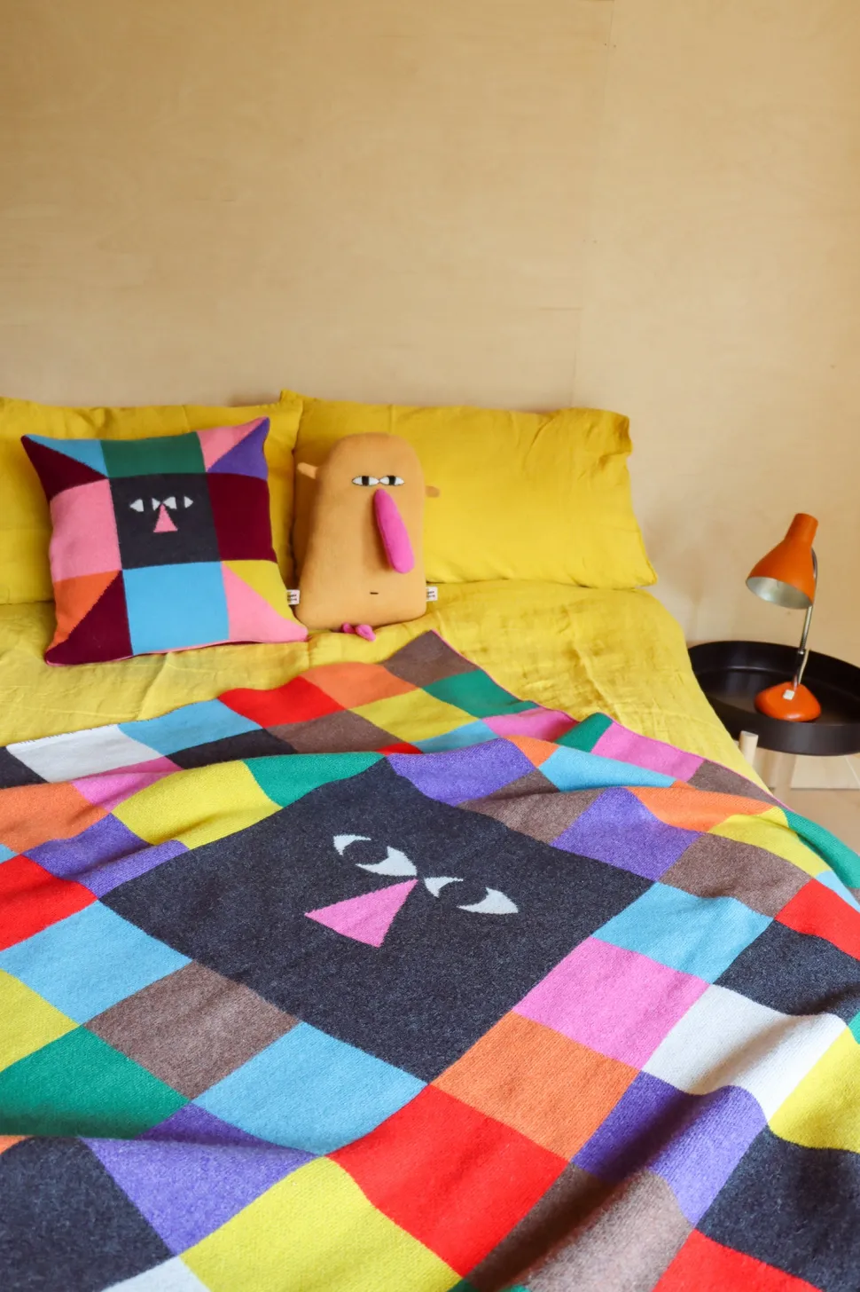 Blankets + Throws>Donna Wilson Stewart Easton x Quiet Relaxation Throw - Limited Edition of 50