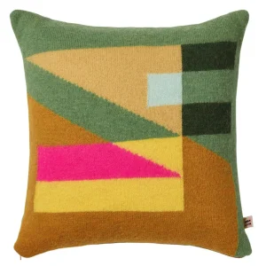 Square Cushions>Donna Wilson Tilt Square Cushion - Green